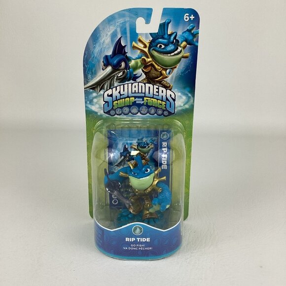 Activision Other - Skylanders Swap Force Rip Tide Video Game Character Figure Card Stickers 2013